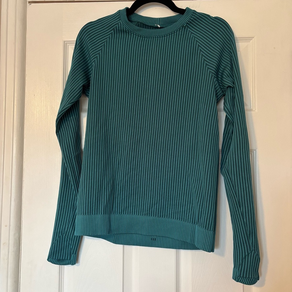 Lululemon Rest Less Stripe Pullover